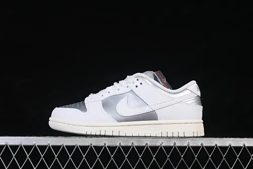 All categories Nk SB Dunk series Nk SB Dunk Low low-top sneakers Nike SB Dunk Low silver low-top casual sneakers IB7311-001